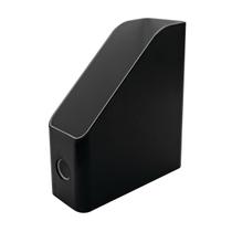 Archivador para revistas Advantus Fusion de plástico negro
