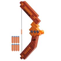 Arco Dart Blaster Nerf Minecraft com 8 dardos N1 Blaster com mais de 8 anos