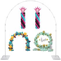 Arco de Balões Decojoy - Kit com 2 Molduras Redondas de 7,5 Pés