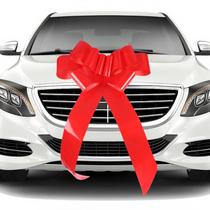 Arco de embrulho vermelho gigante WWTIANFC 76 cm