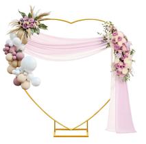 Arco de Fundo IKULE 2,2 m em Forma de Coração - Metal Dourado Arco de Fundo IKULE 2,2 m em Forma de Coração - Metal Dourado