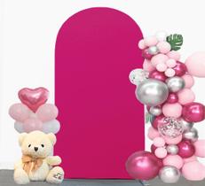Arco de Fundo Rosa Choque JFDYDM (2,2m) - Ideal para Festas e Casamentos Arco de Fundo Rosa Choque JFDYDM (2,2m) - Ideal para Festas e Casamentos