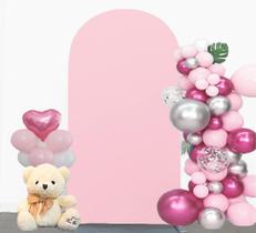 Arco de Fundo Rosa JFDYDM (2,2m) para Festa de Casamento Arco de Fundo Rosa JFDYDM (2,2m) para Festa de Casamento
