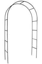 Arco de Jardim GO Aço 233x134x41 cm Epóxi Preto Arco de Jardim GO Aço 233x134x41 cm Epóxi Preto