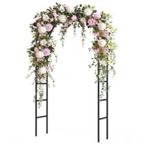 Arco de Jardim Treliça Trellume 240 cm de Altura 140 cm de Largura em Metal