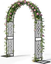 Arco de Jardim VOXOR Treliça Metálica 140 x 220 cm Alta Resistência