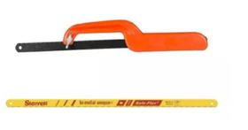 Arco De Serra Mini Lamina Starrett P/ Aço Pvc Metal Alumin MiniArco DeSerra