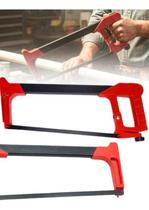 Arco De Serra Profissional Vermelho Corta Regulável Aço 40Cm Arco De Serra Profissional Vermelho Corta Regulável Aço 40Cm