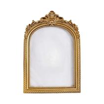 Arco Dourado De Renda Vintage Europeu: Porta-Retrato Para Decoração De Mesa E Parede, Ornamento Para