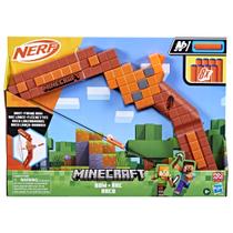Arco e Dardos Nerf Minecraft - Blaster M1 com 8 Dardos (8+)