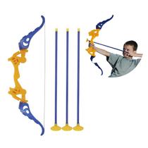 Arco e Flecha 3 Flechas Brinquedo Para Crianças Arqueiro Presente