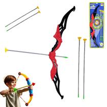 Arco e Flecha Alvo Brinquedo Infantil Menino Esporte Jogo Arco e Flecha Alvo Brinquedo Infantil Menino Esporte Jogo