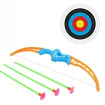 Arco E Flecha Arqueiro Brinquedo Seguro Infantil Alvo 3