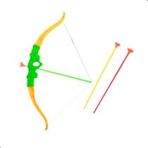 Arco e Flecha Brinquedo Infantil Arqueiro Lançador Dardos Arco e Flecha Brinquedo Infantil Arqueiro Lançador Dardos