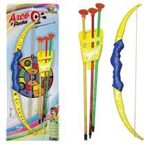 Arco E Flecha Brinquedo Infantil Tiro Alvo Criança Art Brink