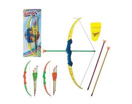 Arco e Flecha Brinquedo Infantil tiro ao Alvo Criança - Art Brink