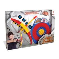 Arco E Flecha Brinquedo Jogo Infantil Medieval Tiro Certo Lançador De Dardos Elka