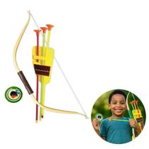 Arco E Flecha Infantil Com Alvo E 3 Flechas De Ventosa Arco E Flecha Infantil Com Alvo E 3 Flechas De Ventosa