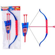 Arco e Flecha Infantil Rope Hero Super Teia Aranha Spider