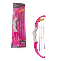 Arco e Flecha Mira Certa Rosa Com Luz ZP01182 - Zoop Toys Arco e Flecha Mira Certa Rosa Com Luz ZP01182 - Zoop Toys