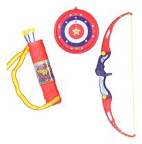 Arco e Flecha Mulher Maravilha Bel Sports Colorido