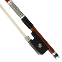 Arco estudante guarnição cromada com abalone para violoncelo