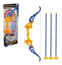 Arco Flecha Brinquedo Infantil Tiro Alvo C/ 3 Flechas Arco Flecha Brinquedo Infantil Tiro Alvo C/ 3 Flechas