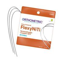 Arco Flexy NiTi Termoativado Cobre Retangular - Orthometric