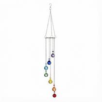 Arco-íris colorido Crystal Suncatcher Wind Chime Chiegeguu Arco-íris colorido Crystal Suncatcher Wind Chime Chiegeguu