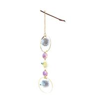 Arco-íris Criador De Cristal Sol Catcher Boho Cabide De Janela Acessório De Carro Pingente De