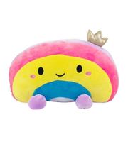 Arco-Íris De Pelúcia Com Rosto Colorido 28x43cm Arco-Íris De Pelúcia Com Rosto Colorido 28x43cm