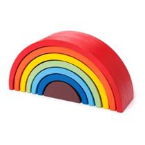 Arco-íris Educativo com Pessoas em Madeira - LM95 - Lume Arco-íris Educativo com Pessoas em Madeira - LM95 - Lume