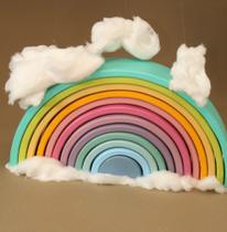 Arco-íris Gigante Tons Pasteis Arco-íris Gigante Tons Pasteis