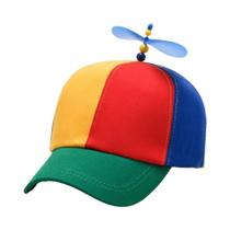 Arco-íris Libélula Helicóptero Hélice Snapback Chapéu Engraçado Aventura Pai Boné Para Adultos
