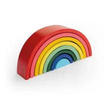 Arco-íris - Lume - Brinquedo educativo de madeira