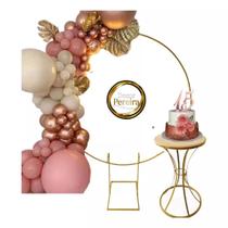 Arco para Decoração de Mesa e Festa Desmontavel 150 de diâmetro.