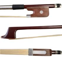 Arco Para Violoncelo 3/4 Marinos Madeira Maçaranduba Crina Animal Talão Weng Wood Arco Para Violoncelo 3/4 Marinos Madeira Maçaranduba Crina Animal Talão Weng Wood