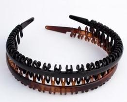 Arco tiara para cabelo com dente largo modelo novo - Filó Modas