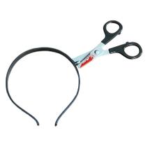 Arco Tiara Tesoura Halloween Fantasia 14+ Anos