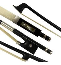 Arco Violino Profissional 4/4 Fibra De Carbono Crina Natural