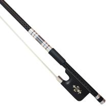 Arco Violoncelo Fibra Carbono Flor Lis Dourada 4/4