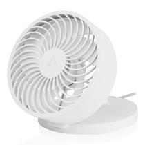 ARCTIC Summair - Ventilador de mesa USB dobrável, conexão USB-A, ventilador de carrinho de bebê com cabo de conexão de 120 mm, ventilador de mesa ajustável contínuo de 600 a 2800 RPM - branco