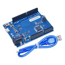 Arduino Leonardo Compatível R3 Atmega32u4 + Cabo Usb