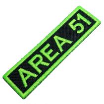 Área 51 Alien ET UFO OVNI Patch Bordado Para Uniforme Camisa Área 51 Alien ET UFO OVNI Patch Bordado Para Uniforme Camisa