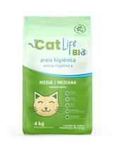 Areia Biodegradável Cat Life Bio Media 4 Kg - Menos Rastro