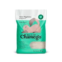Areia Biodegradável Chamego Grãos Finos 4kg para Gatos Areia Biodegradável Chamego Grãos Finos 4kg para Gatos