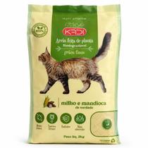 Areia Biodegradável Higienica Grãos Finos 2kg Gatos Premium Areia Biodegradável Higienica Grãos Finos 2kg Gatos Premium
