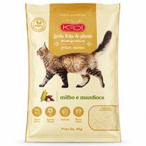 Areia Biodegradável Higienica Grãos Mistos 4kg Gatos Premium Areia Biodegradável Higienica Grãos Mistos 4kg Gatos Premium