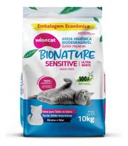 Areia bionature sensi mandioca fina 10kg