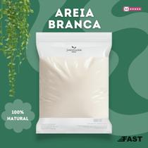 Areia Branca 900g para Decoração de Jardins, Terrários, Vasos e Aquários de Peixes Areia Branca 900g para Decoração de Jardins, Terrários, Vasos e Aquários de Peixes